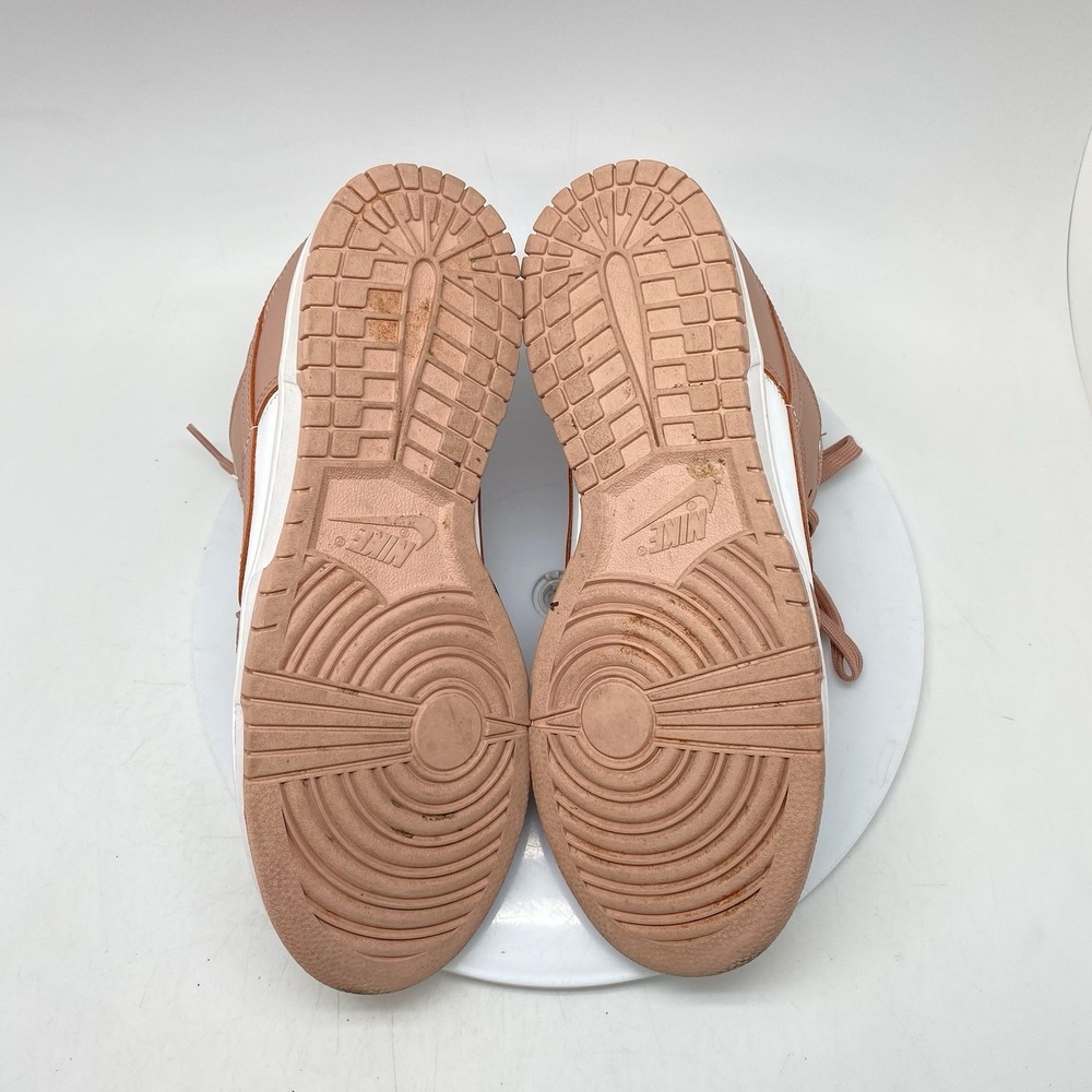 Nike Sneakers Womens 9.5 Dunk Low Retro Rose Whisper Pink Shoes DD1503-118 - Picture 9 of 10
